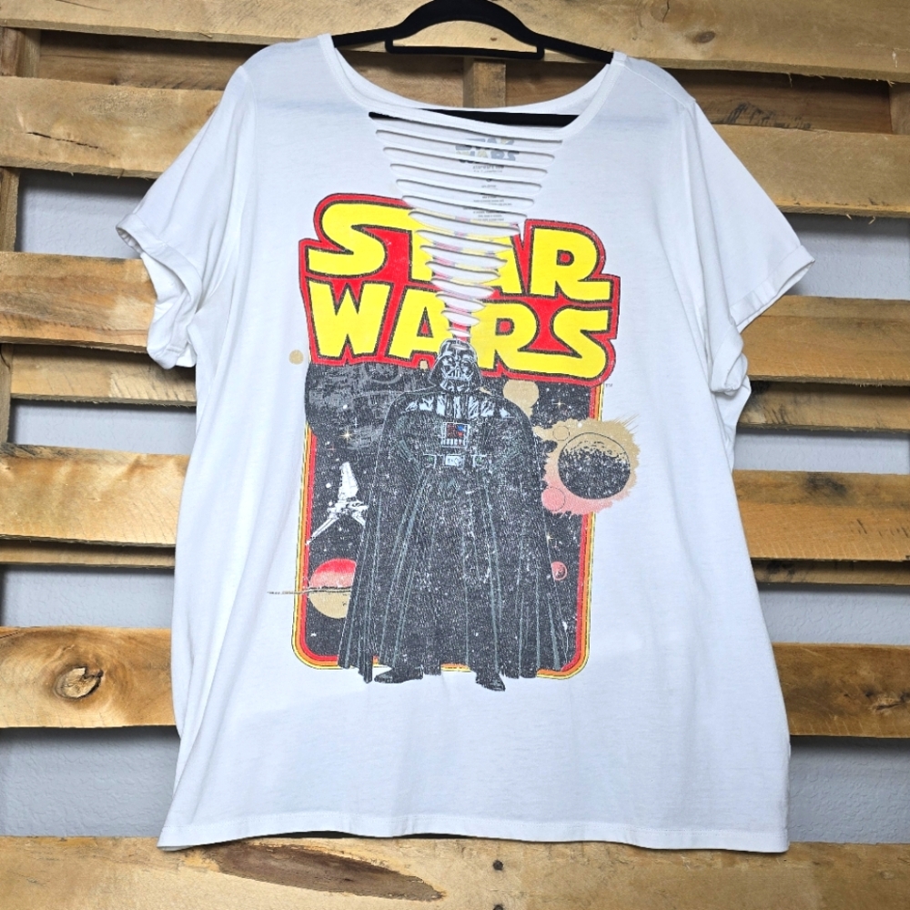 Star Wars t-shirt Size:3XL Color:White